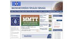 Desktop Screenshot of mmtt.hu